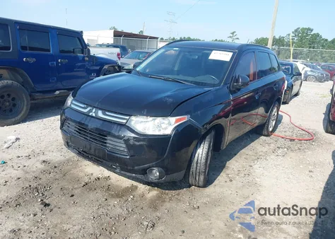 2014 Mitsubishi Outlander Se из США, поврежденный, VIN JA4AD3A38EZ003003